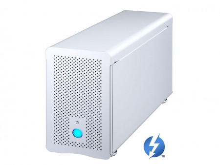 Thunderboltで高速RAIDストレージ。PCIeカード×3搭載可能な拡張BOX、HighPoint「NA211TB-LD」