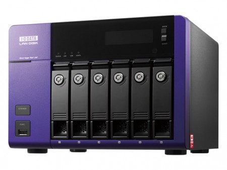 アイオー、Windows Storage Server 2012 R2搭載で「WD Red」採用の6ドライブNAS