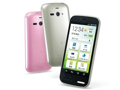 PHS/3Gデュアル方式対応の4.0インチスマートフォン、ウィルコム「AQUOS PHONE ef」