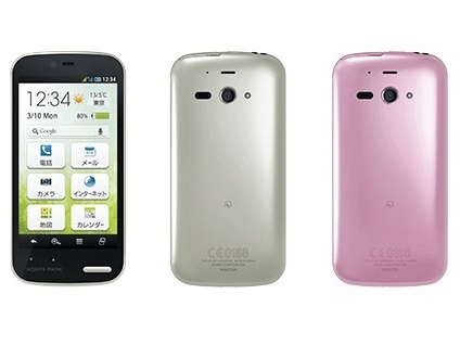 PHS/3Gデュアル方式対応の4.0インチスマートフォン、ウィルコム「AQUOS PHONE ef」