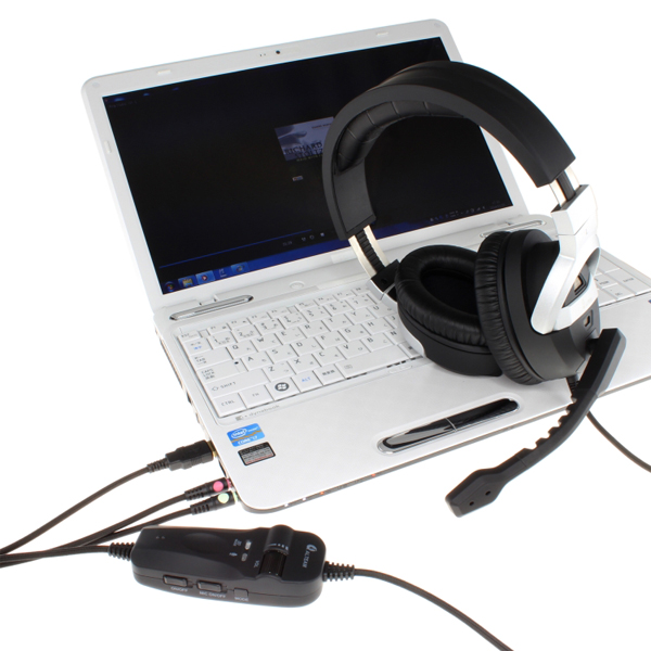 上海問屋、ノイズキャンセルと3Dサウンド機能を備えたゲーミングヘッドセット