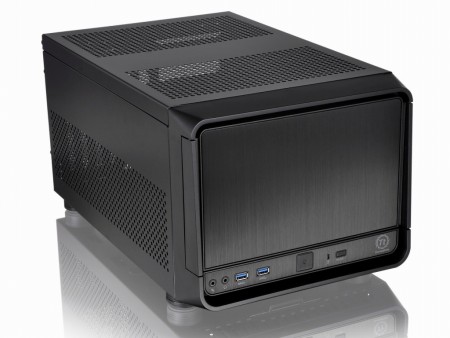 「モジュラーコンセプトデザイン」採用のCube型MicroATXケース、Thermaltake「Urban SD1」