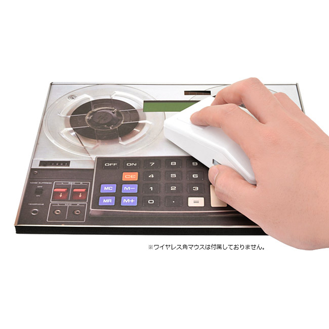 センチュリー、レトロデザインの計算機一体型マウスパッド発売