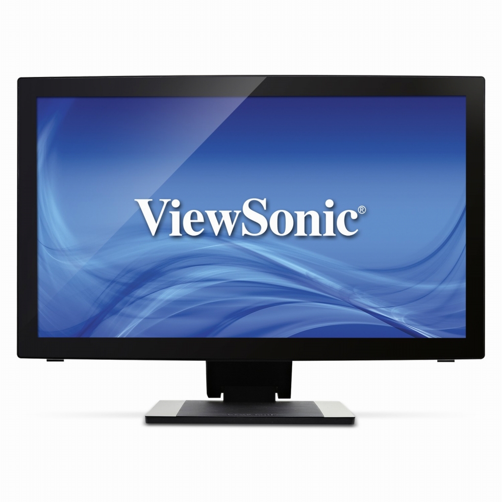 視野角178度のマルチタッチ対応22インチ液晶ディスプレイ、ViewSonic「TD2240」