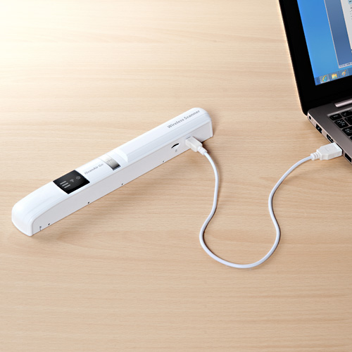 サンワダイレクト、Wi-Fi機能対応のポータブルハンディスキャナ「400-SCN023」発売