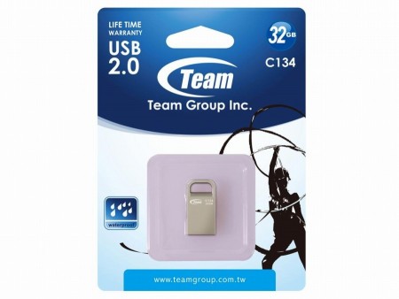USBポートにスッポリ。ほぼ10円玉サイズな超小型USBメモリ、Team「C134」シリーズ