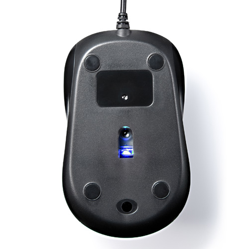 サンワダイレクト、クリック音30dbの静音Blue LEDマウス「400-MA050」シリーズ発売
