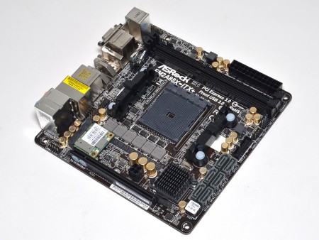 ASROCK　FM2A88X-ITX+　マザボ　マザーボード　CPUとセット