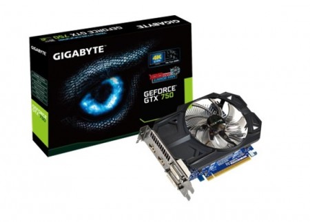 GIGABYTE、オリジナルクーラー搭載のGTX 750 Ti OC「GV-N75TOC-2GI」など2種発売