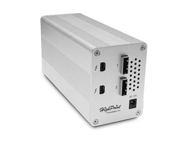 最大128ドライブ対応のThunderbolt 2 RAIDアダプタ、HighPoint「RocketStor 6328」