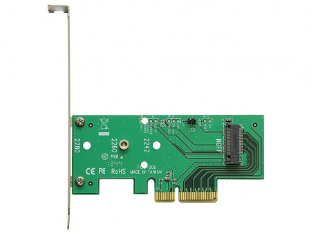 玄人志向、M.2（Type.M）規格SSDをPCIe×4に変換する基板など2種