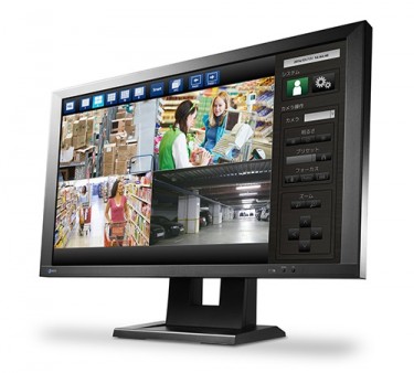16台のIPカメラを遠隔操作できる23インチフルHD液晶、EIZO「DuraVision FDF2304W-IP」