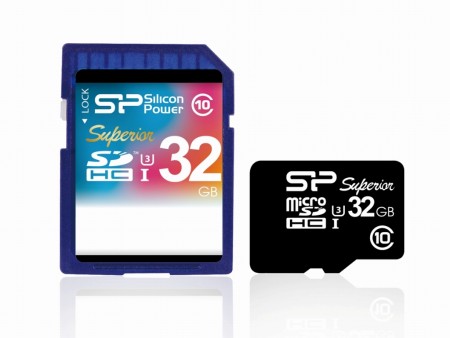 シリコンパワー、4K動画に対応するUHSスピードクラス3準拠SD/microSDカード3月中旬発売