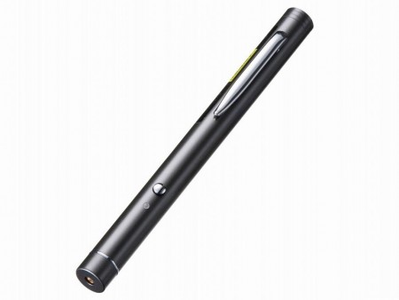 サンワサプライ、最大200m照射できるグリーンレーザー搭載のレーザーポインター「LP-G350」発売