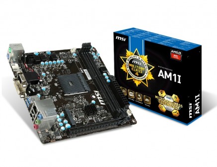 高品質設計のSocket AM1対応Mini-ITXマザーボード、MSI「AM1I」