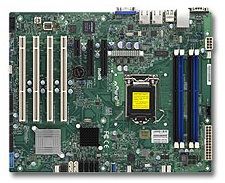 PCI-Xスロット4本のLGA1150向けATXマザーボード、SUPERMICRO「X10SLX-F」