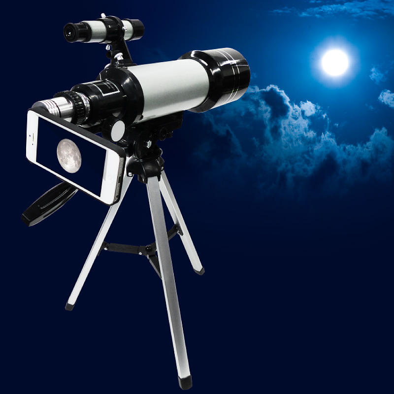 アユート、iPhone 5を天体望遠鏡に変える超望遠レンズ「50X70IP5」発売