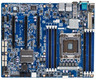 10ギガビットLAN搭載のLGA2011対応マザーボード、GIGABYTE「GA-6PXSVT」