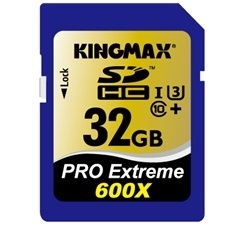 4K2K対応のUHS-Iスピードクラス3 SDHC/SDXCカード、KINGMAX「PRO Extreme UHSU3」