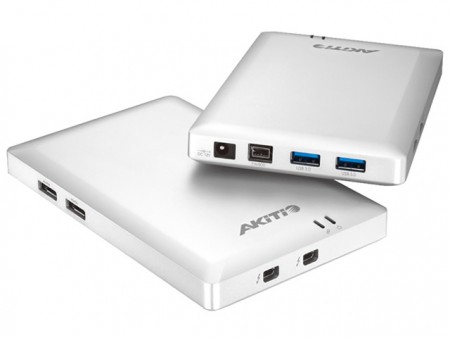 センチュリー、AkitoブランドのThunderboltターミナル「AKiTiO THUNDER DOCK」取扱開始