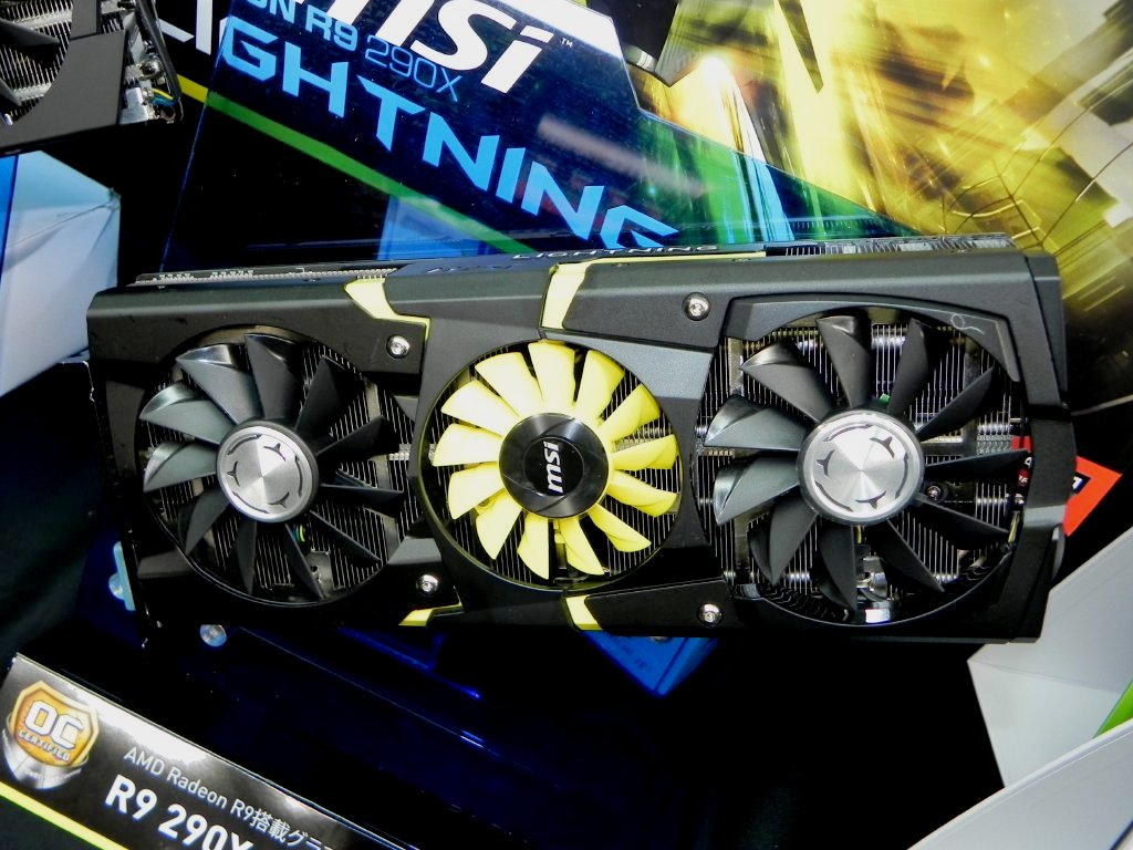 AMDイベントで見かけたASUS、MSIのスーパーハイエンドRadeon R9 290X