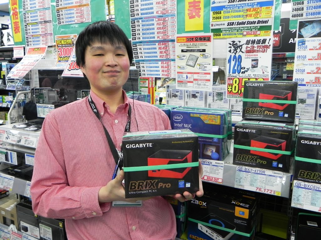 ツクモパソコン本店の鈴木さん