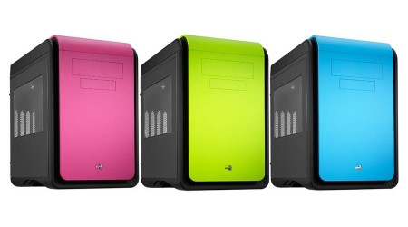 Aerocool、Cube型MicroATXケース「DS Cube Window」にポップな新色3モデル追加