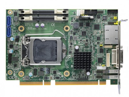 ハーフサイズPICMG 1.3準拠のLGA1150対応SBC、Axiomtek「SHB230」