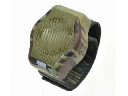 サンコー、ウェアラブルに音楽を流す「リストバンドMP3スピーカー」を発売