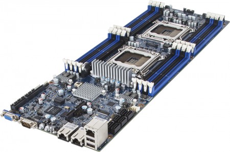 16DIMM、Xeon E5-2600 v2対応のデュアルCPUマザーボード、GIGABYTE「GA-7PTSH」