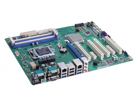 PCI×4本のQ87 Express採用LGA1150マザーボード、Axiomtek「IMB211」