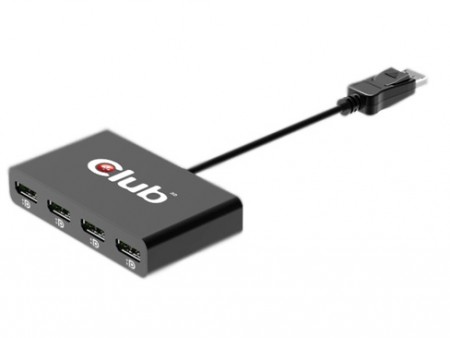 Club3D、DisplayPortに複数ディスプレイを接続できる「MST Hub」3種をリリース