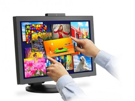 米NEC、AH-IPSパネル採用の10点マルチタッチ対応23インチ液晶「E232WMT-BK」