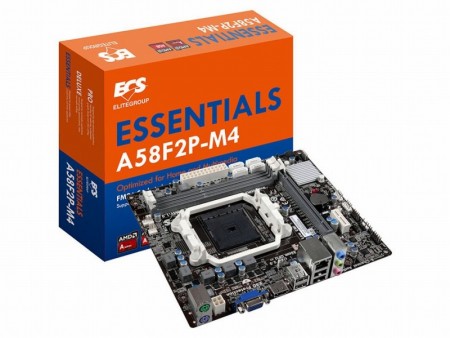ECS、高耐久設計のSocket FM2+対応MicroATXマザー「A58F2P-M4」リリース