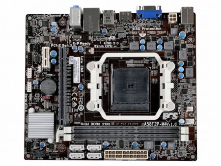ECS、高耐久設計のSocket FM2+対応MicroATXマザー「A58F2P-M4」リリース