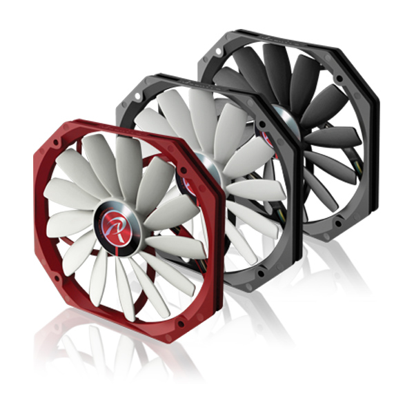 厚さ13mmの超スリム140mmファン、RAIJINTEK「Aeolus α」シリーズ3種近日発売
