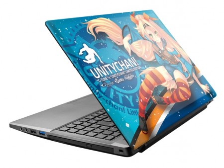 マウス、オープンソース系ヒロイン「Unityちゃん」デザインの「Unity」推奨15.6型ノートPC発売