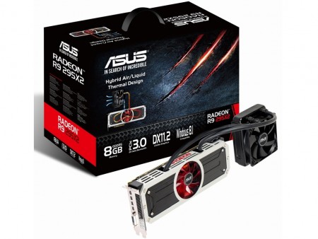 ASUS、Radeon R9 295X搭載グラフィックスカード「R9295X2-8GD5」30日より発売開始