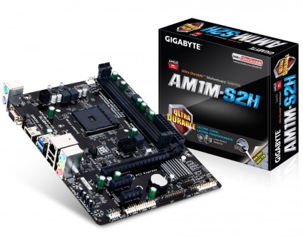 Ultra Durable準拠のSocket AM1対応MicroATXマザーボード、GIGABYTE「GA-AM1M-S2H」