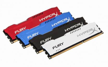 Kingston、非対称ヒートスプレッダを採用するエントリー向けオーバークロックメモリ「HyperX FURY」