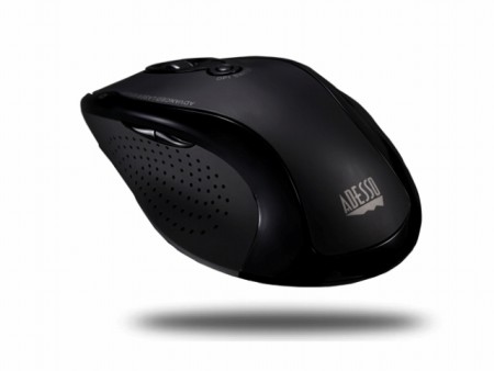 左右分割デザインのエルゴキーボード＆レーザーマウスのコンボモデル、Adesso「TruForm Media 1500」