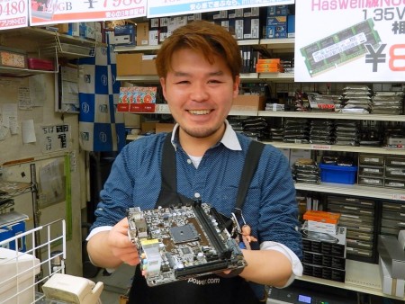 パソコンハウス東映 塩原さん