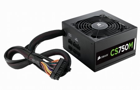 奥行140mmのコンパクトGOLD認証電源ユニット、CORSAIR「CSM」シリーズ4種