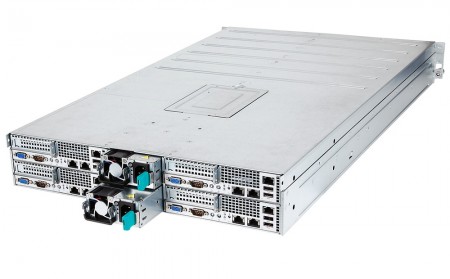 8プロセッサを内蔵できる4ノード収納型2Uサーバー、GIGABYTE「GS-R22PDT」