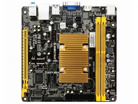 4コアKabini、A4-5000を搭載するファンレスMini-ITXマザーボード、BIOSTAR「A68N-5000」