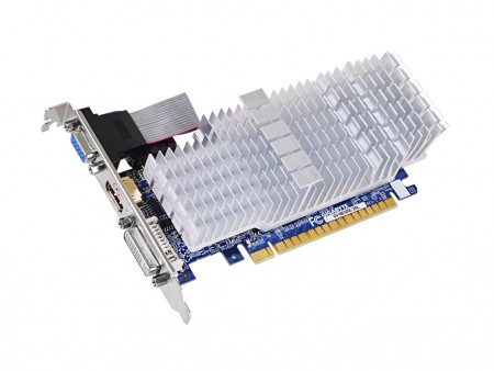 2GBメモリ標準のファンレスGeForce GT 610、GIGABYTE「GV-N610SL-2GL」