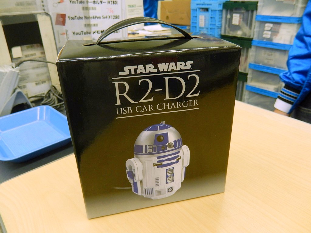 「コレオシ」Vol.806 ～Jangle秋葉原本店～Xウイング気分になれる「R2D2 USB Car Charger」 エルミタージュ秋葉原
