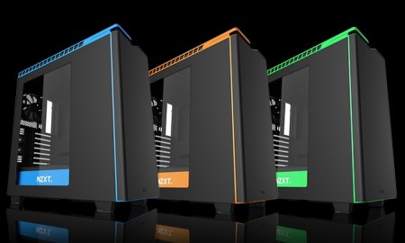 フラットフェイスのミドルタワーPCケース、NZXT「H440」に3色のカラバリモデル登場