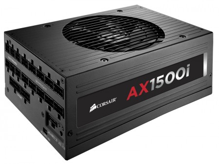 CORSAIR、容量1,500WのTITANIUM認証電源ユニット「AX1500i」5月下旬発売