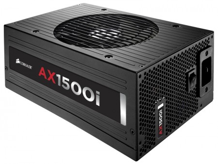 CORSAIR、容量1,500WのTITANIUM認証電源ユニット「AX1500i」5月下旬発売